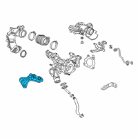 OEM 2022 Honda Accord Cover, Turbocharger Diagram - 18902-6A0-A00