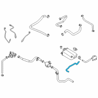 OEM 2017 Nissan Titan XD Hose-Drain CANISTER Diagram - 18791-9FT0B