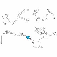 OEM 2022 Infiniti QX80 Tank Vacuum Diagram - 14958-JA80B