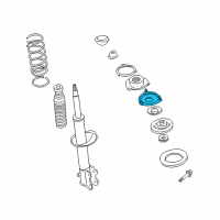 OEM 1999 Nissan Pathfinder Bracket-Front Strut Mounting Insulator Diagram - 54322-0W010