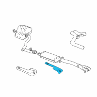 OEM 2017 Dodge Challenger Shield-Exhaust Diagram - 5112115AD