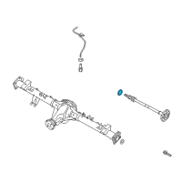 OEM 2018 Nissan Titan Ring-O Diagram - 43253-EZ10A