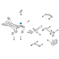 OEM 2018 Cadillac XTS Mount Bushing Diagram - 13243708