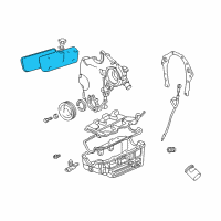 OEM Pontiac Aztek Valve Cover Diagram - 12576712