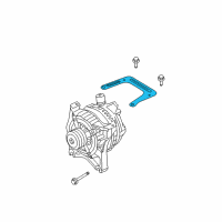 OEM 2010 Ford E-250 Bracket Diagram - 7L3Z-10153-A