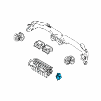 OEM Ford Mustang Adjust Motor Diagram - AR3Z-19E616-C