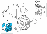 OEM 2020 Toyota Yaris Vacuum Pump Diagram - 29300-WB002