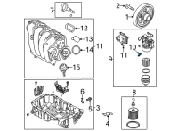 OEM 2021 Hyundai Santa Fe Switch Assembly-Oil Pressure Diagram - 94750-2M454