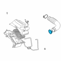 OEM Lexus Clamp, Hose Diagram - 96111-10800