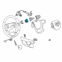 OEM 2022 Chevrolet Blazer Engagement Switch Diagram - 13540145