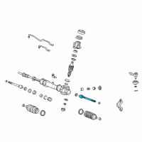 OEM 2005 Hyundai Accent Ball Joint Assembly, Inner Diagram - 57755-25000