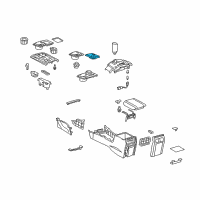 OEM 2018 Toyota 4Runner Shift Boot Diagram - 58808-35310