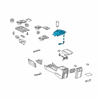 OEM Toyota Shift Indicator Diagram - 35970-35020