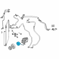OEM 2015 Ram 1500 Coil Kit-Air Conditioning Clutch Diagram - 68231743AA
