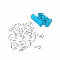 OEM 2012 Ram 3500 Bracket-Alternator Diagram - 68048986AB