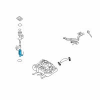 OEM 2007 Kia Optima Fuel Pump Sender Assembly Diagram - 944602G100