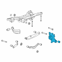 OEM 2015 Chevrolet Malibu Knuckle Diagram - 23432048