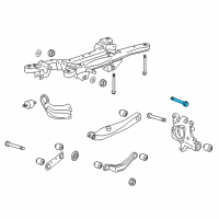 OEM 2010 Buick LaCrosse Lower Control Arm Bolt Diagram - 13219184