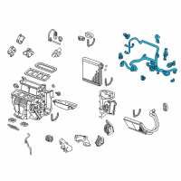 OEM Acura Wire Harness, Aircon Diagram - 32157-SZN-A10
