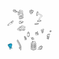OEM 1999 Acura CL Valve, Purge Control Solenoid Diagram - 36162-P8A-A01