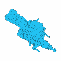 OEM 2008 Ford Escape Master Cylinder Diagram - 8M6Z-2140-A