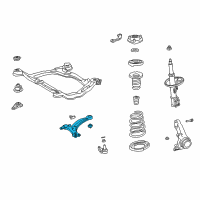 OEM 2000 Toyota Camry Lower Control Arm Diagram - 48069-33031