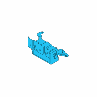 OEM Infiniti QX56 Distance Sensor Assembly Diagram - 28437-1LA0C