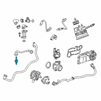 OEM 2021 Cadillac XT6 PCV Valve Diagram - 55509665