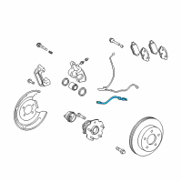 OEM 2011 Scion xB Brake Hose Diagram - 90947-02E30