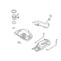 OEM Lincoln Zephyr Fuel Gauge Sending Unit Diagram - 7E5Z-9A299-S