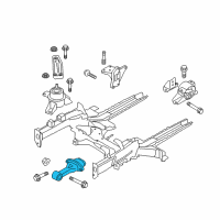 OEM 2018 Kia Soul Roll Rod Bracket Assembly Diagram - 21950A4000