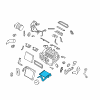 OEM Nissan Core Assy-Front Heater Diagram - 27140-4BU0A