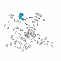 OEM Nissan Harness-Sub, Blower Unit Diagram - 24040-4BH0A