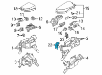 OEM Toyota RAV4 Prime Side Cover Diagram - 82661-42090