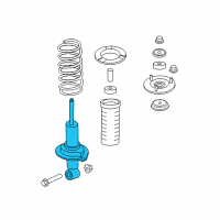 OEM 2018 Nissan Armada Shock Absorber Kit-Front Diagram - E6110-5ZW0A