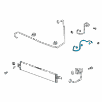 OEM Buick Enclave Hoses Diagram - 84335376