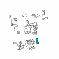 OEM 2009 Toyota Avalon Servo Diagram - 87106-06250