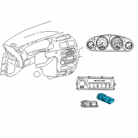 OEM Dodge Intrepid Switch-HEADLAMP Diagram - 4760151AH