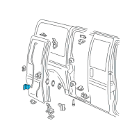 OEM 2011 Chevrolet Express 1500 Hinge Diagram - 19257342