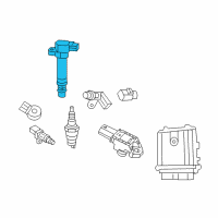 OEM 2019 Dodge Durango Ignition Coil Diagram - 68223569AD