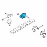 OEM 2019 Ford F-150 Transmission Mount Diagram - HL3Z-6068-A