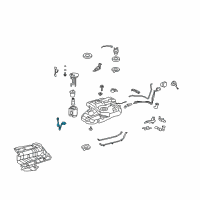 OEM 2006 Toyota Highlander Fuel Gauge Sending Unit Diagram - 83320-0E010