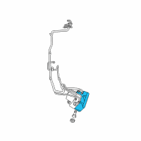 OEM 2005 Dodge Viper Anti-Lock Brake System Module Diagram - 5066605AA