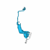 OEM 2006 Dodge Viper Anti-Lock Brake System Hydraulic Control Unit Diagram - 5093035AA