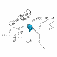OEM 2016 BMW Z4 Vacuum Pump Diagram - 11-66-7-640-279