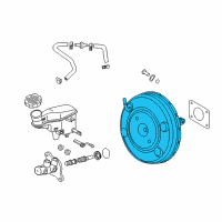 OEM 2016 Kia Forte Koup Booster Assembly-Brake Diagram - 59110A7000