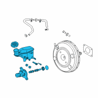 OEM 2014 Kia Forte Cylinder Assembly-Brake Diagram - 58510A7200