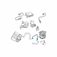 OEM Jeep Wrangler Hose-Leak Detection Pump To FILT Diagram - 52109507AB