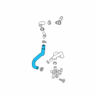 OEM 2018 Buick Encore Inlet Hose Diagram - 95383961