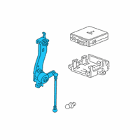 OEM 2018 Buick Regal TourX Height Sensor Diagram - 84391114